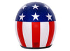 Daytona D.O.T Cruiser Motorcycle Helmet 3/4 Shell American Flag