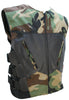 Made in USA Camouflage S.W.A.T. Style Zippered Motorcycle Vest