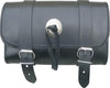 Medium Leather Tool Bag with Silver Conchos and Studs or Fringes