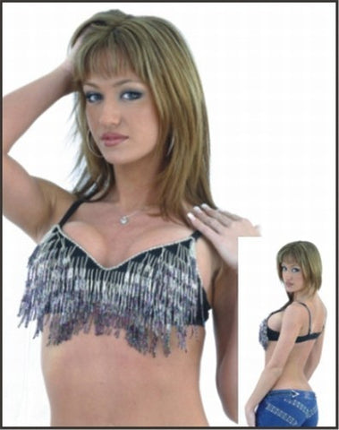 Ladies Halter Top with Beads