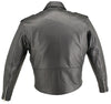 Men's Made in USA Classic Style Horse Hide Leather Motorcycle Jacket