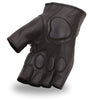 Mens Premium Cowhide Leather Motorcycle Racing Gloves Hard Knuckle