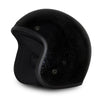 Daytona D.O.T Cruiser Motorcycle Helmet 3/4 Shell Black Metal Flake