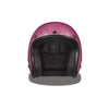 Daytona D.O.T Cruiser Motorcycle Helmet 3/4 Shell Pink Metal Flake