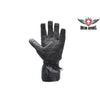 Motorcycle Padded Leather & Mesh Racing Gloves