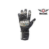 Motorcycle Racing Gloves Metal Finger Tips