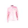 Ladies Pink Leather Shirt With Gun Pockets Snap Front And Lining