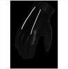 Leather Motorcycle Glove With Reflective Piping and Throttle Grip