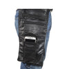 Leather Thigh Bag Fanny Pack With Gun Pocket 8.5"x16"