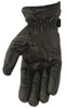 Leather Waterproof Motorcycle Glove With Hipora Rain Insert