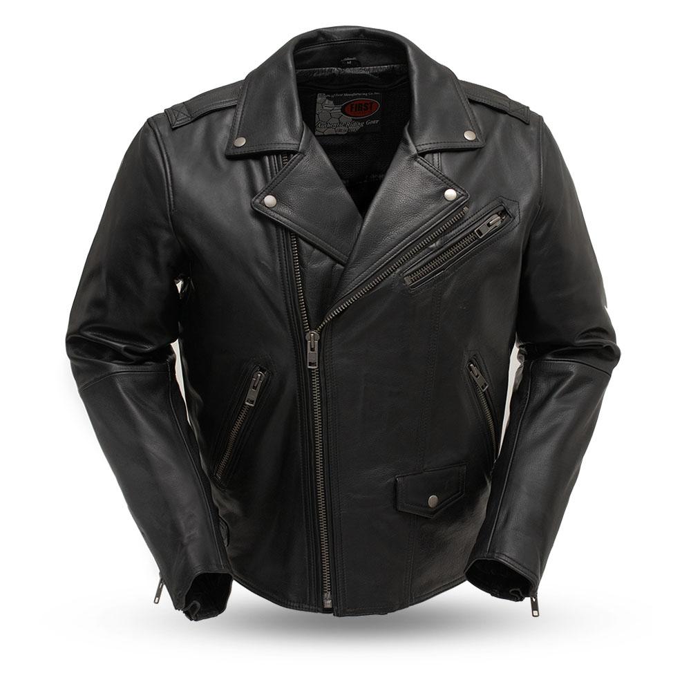 Men's Enforcer Leather Jacket by Eagle Leather: Ride in Timeless Style