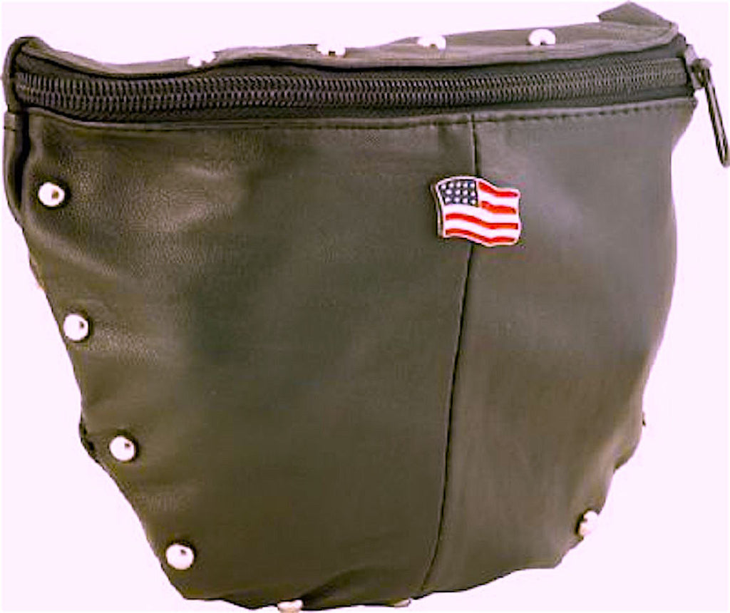 Women's Shoulder Bag with American Flag