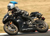 Gray Motorcycle Helmet Pigtails